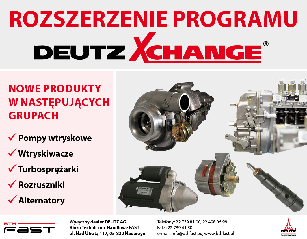 DEUTZ Xchange - rozszerzenie programu